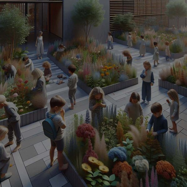 How Do Sensory Gardens in Urban Spaces Influence Child Development and Well-being?